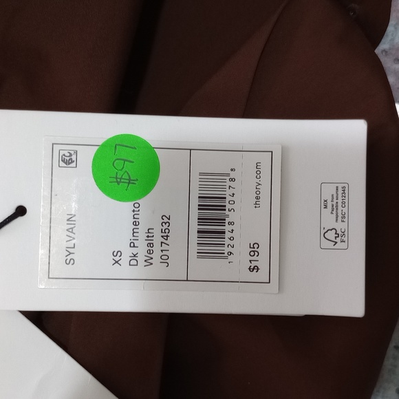 Theory Men's Sylvain Structure Knit Dress Shirt - Picture 8 of 8